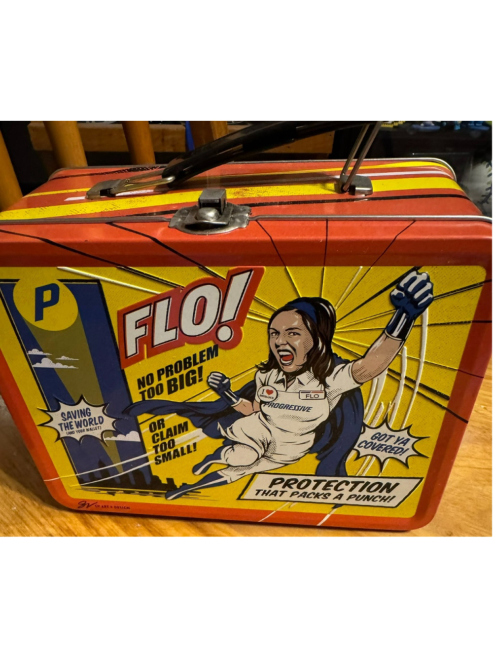 Progressive Insurance Flo Advertising Collectible Lunchbox